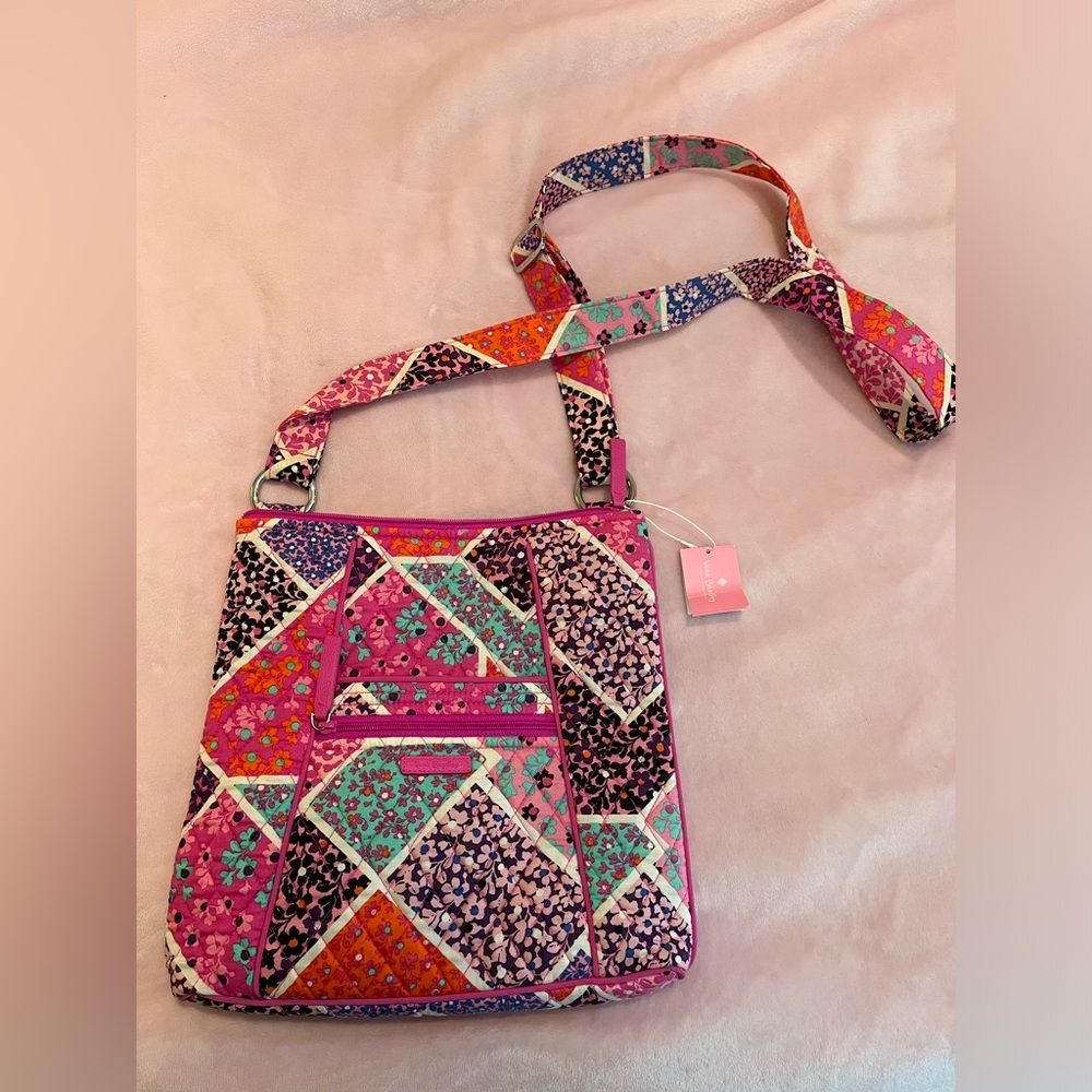 NWT Vera Bradley Hipster Crossbody Purse in Modern Medley Pattern